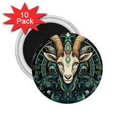 Capricorn Star Sign 2 25  Magnets (10 Pack)  by Bangk1t