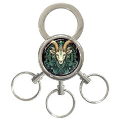 Capricorn Star Sign 3-ring Key Chain by Bangk1t