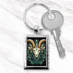 Capricorn Star Sign Key Chain (rectangle) by Bangk1t