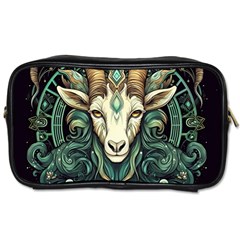 Capricorn Star Sign Toiletries Bag (one Side) by Bangk1t