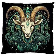 Capricorn Star Sign Standard Premium Plush Fleece Cushion Case (two Sides) by Bangk1t