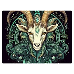 Capricorn Star Sign Premium Plush Fleece Blanket (extra Small) by Bangk1t