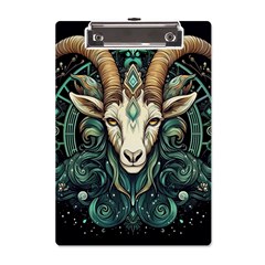 Capricorn Star Sign A5 Acrylic Clipboard by Bangk1t