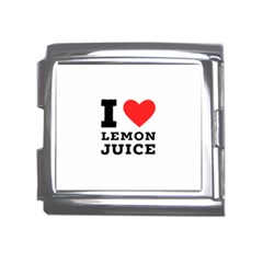 I Love Lemon Juice Mega Link Italian Charm (18mm) by ilovewhateva