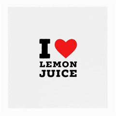 I Love Lemon Juice Medium Glasses Cloth by ilovewhateva