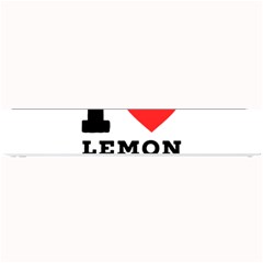 I Love Lemon Juice Small Bar Mat by ilovewhateva