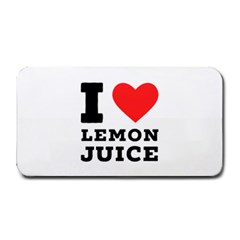 I Love Lemon Juice Medium Bar Mat by ilovewhateva