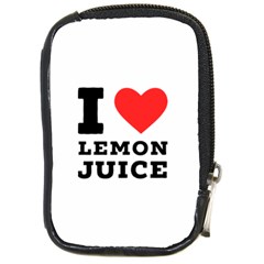 I Love Lemon Juice Compact Camera Leather Case by ilovewhateva