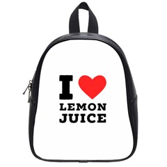 I Love Lemon Juice School Bag (small) by ilovewhateva