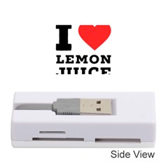 I Love Lemon Juice Memory Card Reader (stick) by ilovewhateva