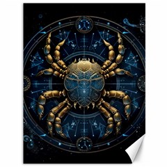 Cancer Star Sign Astrology Canvas 36  X 48  by Bangk1t