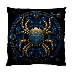 Cancer Star Sign Astrology Standard Cushion Case (two Sides) by Bangk1t