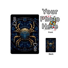 Cancer Star Sign Astrology Playing Cards 54 Designs (mini) by Bangk1t