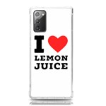 I love lemon juice Samsung Galaxy Note 20 TPU UV Case Front