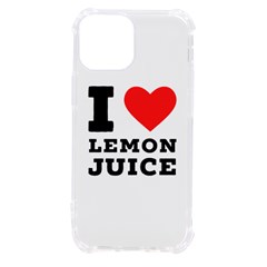 I Love Lemon Juice Iphone 13 Mini Tpu Uv Print Case by ilovewhateva