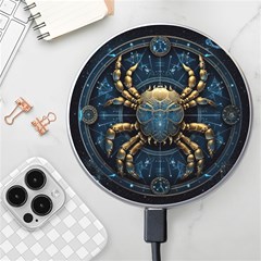 Cancer Star Sign Astrology Wireless Fast Charger(white)