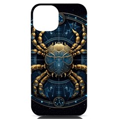 Cancer Star Sign Astrology Iphone 14 Black Uv Print Case