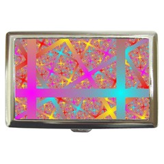 Geometric Abstract Colorful Cigarette Money Case