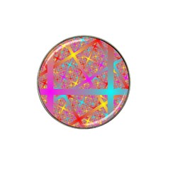 Geometric Abstract Colorful Hat Clip Ball Marker (10 Pack) by Bangk1t