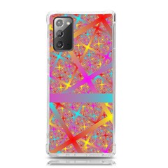 Geometric Abstract Colorful Samsung Galaxy Note 20 Tpu Uv Case by Bangk1t