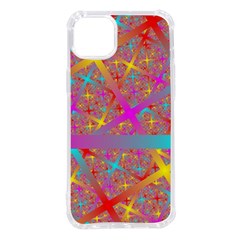 Geometric Abstract Colorful Iphone 14 Plus Tpu Uv Print Case