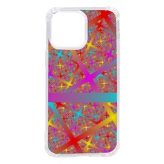 Geometric Abstract Colorful Iphone 14 Pro Max Tpu Uv Print Case by Bangk1t