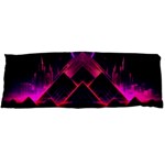 Synthwave City Retrowave Wave Body Pillow Case (Dakimakura) Body Pillow Case