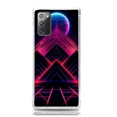 Synthwave City Retrowave Wave Samsung Galaxy Note 20 Tpu Uv Case by Bangk1t