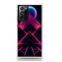 Synthwave City Retrowave Wave Samsung Galaxy Note 20 Ultra Tpu Uv Case by Bangk1t