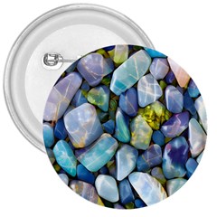 Stones Gems Multi Colored Rocks 3  Buttons by Bangk1t