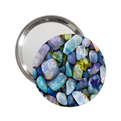 Stones Gems Multi Colored Rocks 2 25  Handbag Mirrors by Bangk1t