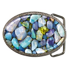 Stones Gems Multi Colored Rocks Belt Buckles by Bangk1t