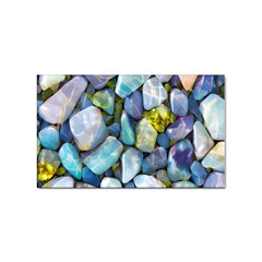 Stones Gems Multi Colored Rocks Sticker Rectangular (10 Pack) by Bangk1t