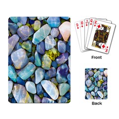 Stones Gems Multi Colored Rocks Playing Cards Single Design (rectangle) by Bangk1t