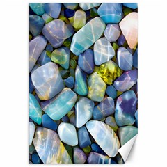 Stones Gems Multi Colored Rocks Canvas 20  X 30  by Bangk1t