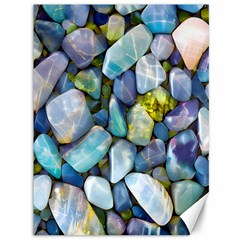 Stones Gems Multi Colored Rocks Canvas 36  X 48  by Bangk1t