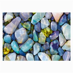 Stones Gems Multi Colored Rocks Large Glasses Cloth by Bangk1t