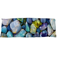 Stones Gems Multi Colored Rocks Body Pillow Case (dakimakura) by Bangk1t