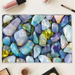 Stones Gems Multi Colored Rocks Cosmetic Bag (xxl) by Bangk1t