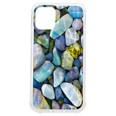 Stones Gems Multi Colored Rocks Iphone 12 Mini Tpu Uv Print Case	 by Bangk1t