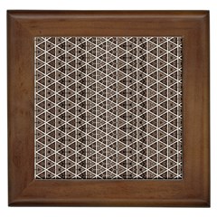 Structure Pattern Texture Hive Framed Tile by Bangk1t