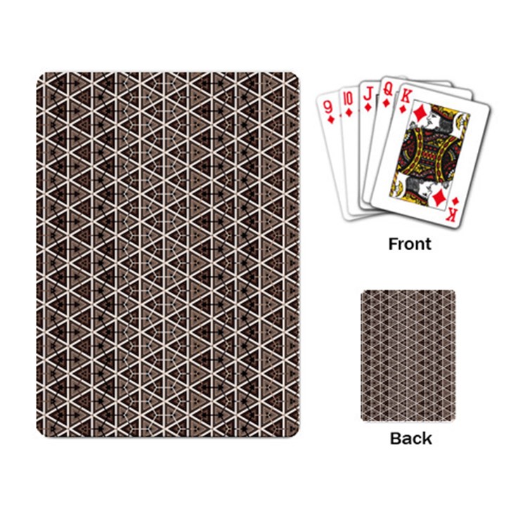 Structure Pattern Texture Hive Playing Cards Single Design (Rectangle)