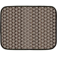 Structure Pattern Texture Hive Fleece Blanket (mini) by Bangk1t