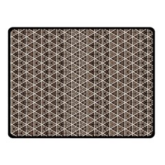 Structure Pattern Texture Hive Two Sides Fleece Blanket (small) by Bangk1t