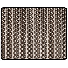 Structure Pattern Texture Hive Two Sides Fleece Blanket (medium) by Bangk1t