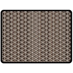 Structure Pattern Texture Hive Two Sides Fleece Blanket (large) by Bangk1t