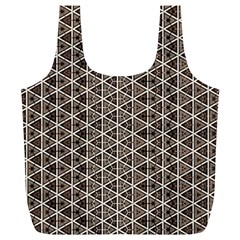 Structure Pattern Texture Hive Full Print Recycle Bag (xl) by Bangk1t