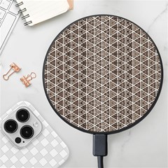 Structure Pattern Texture Hive Wireless Fast Charger(black)