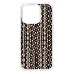 Structure Pattern Texture Hive Iphone 14 Pro Tpu Uv Print Case