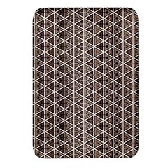 Structure Pattern Texture Hive Rectangular Glass Fridge Magnet (4 Pack)